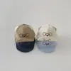 Gorro Coreano para Bebé Qiu Nan Primavera y Otoño Nuevo Estilo Ins Lindo Gatito de Dibujos Animados Gorra de Béisbol para Bebé Sombrero de Sol para Niños