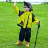 Chaqueta cortavientos para niño para primavera, otoño e invierno 2026, nuevo abrigo grueso, a prueba de viento, fresco y elegante, atuendo de otoño para niños