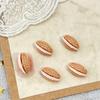 Juguetes de Comida para Armar Serie Pan Dibujos Animados Arte de Uñas Joyería Postre de Crema de Imitación Lindo Pasador para el Cabello Pendientes Accesorios de Resina