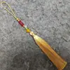 Colgante de borla de bambú con patrón de nube directo de fábrica, broche para cheongsam, borla para saquito, colgante para abanico, accesorio de estilo antiguo Hanfu