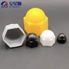 Ingeniería gasoducto de gas natural tuerca de plástico decorativa con tapa de tornillo hexagonal interior y exterior protección ambiental resistente a la corrosión tapa protectora impermeable