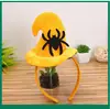 Comercio Exterior Transfronterizo se Especializa en Diademas de Cabeza de Araña Grandes, Diademas de Araña Peculiares de Ocho Patas para Halloween, Diademas para Fiestas y Mascaradas