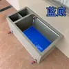 Tanque de Peixe para Lago de Carpas Espesso, Tanque para Peixe Dourado com Fenda para Filtro, Inclui Bomba de Água, Não Precisa Trocar a Água, Caixa de Filtro de Circulação Silenciosa, Fabricante PP