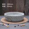 Maceta de Piedra para Perro Tazón Grande para Perro Tazón para Gato Tazón Doble Maceta para Comida Tazón para Perro Gato Tazón para Agua Antivuelco Arroz Suministros para Mascotas