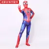 Fantasia Cosplay do Homem-Aranha Lycra Stretch Estampa Digital Body Estilo Casal para Homens e Mulheres