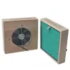 Ventilación, Desodorización y Eliminación de Polvo para Mascotas DIY para Hámsters, Loros, Reptiles; Purificador Sencillo Estilo Escritorio, Portátil