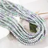 Cristal Tallado de Color Mixto Cuentas Planas Completas Cuentas Sueltas Pulsera Collar Hecho a Mano Borla Material para Ensartar Accesorios Accesorios