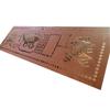 Productos Personalizados de Placa de Acero Resistente a la Intemperie para Decoración Exterior Muro Cortina de Placa de Acero Grueso Procesamiento Placa de Acero Óxido Venta al por Mayor Placa de Acero Placa de Óxido