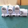 Fabricantes suministro certificación calibre US certificación ROHS ignífugo de alto voltaje fuego R17D lámpara T8 soporte portalámparas portalámparas