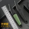 Cuchillo recto pequeño para exteriores Cuchillo portátil Acero inoxidable Vaina K Cuchillo recto Cuchillo de supervivencia Cuchillo para acampar Cuchillo de transporte Cuchillo anticuerpo Coche
