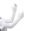 Mismo Estilo de Guantes de Protección Solar de Brazo Extendido de Verano para Mujer, Mangas Largas de Hielo con Protección UV, Mangas de Seda de Hielo para Sombrilla de Ciclismo