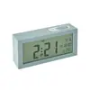 Relógio Multifuncional Simples, Despertador Sensível à Luz para Mesa de Cabeceira, Relógio LCD para Estudantes, Tela Grande, Bestseller Transfronteiriço 8890H