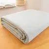 Juego de Sábanas de Algodón Lavado 100% Algodón, Algodón Puro Engrosado Juego de Tres Piezas con Fundas de Almohada Dobles para Dormitorio de Estudiantes, Una Pieza Envío Directo