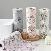 Paño Desprendible Absorbente de Aceite para Cocina, Rollo de Papel Impreso, Toalla de Mano Impresa de Pulpa de Madera Pura, Mantel Individual Seguro para Bebés, Venta al por Mayor de Papel de Cocina