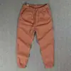 Pantalones casuales de tobillo con cordones para hombre, elásticos, transpirables, estilo coreano, modernos, combinan con todo, corte ajustado, skinny, pantalones de cintura elástica