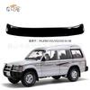 Aplicable a PAJERO V31/V32/V33/V46 deflector de lluvia de dos colores modificación de engranaje de grava al por mayor comercio exterior Negro