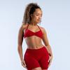 Amazon Halter de Nailon Mate de Alta Elasticidad Ultra Fino Espalda Hermosa Sujetador Pequeño Sin Costuras Sujetador Deportivo de Fitness Yoga