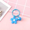 Llavero de Campana de Flor Pequeña de Color Caramelo de Estilo Coreano Colorido Colgante de Llavero Accesorios Colgante para Bolso de Mujer Venta al por Mayor