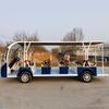 Fabricante de ônibus turístico elétrico conversível de 14 lugares Ônibus turístico elétrico de 11 lugares Escritório de vendas de hotel Carro de ponto turístico Balsa de carro