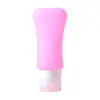 Mini Contenedor Dispensador de Aderezo para Ensalada de Silicona Botella Exprimidora de Salsa 1 Onza Botella Dispensadora de Viaje Invertida Antifugas