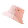 Chapéu de Pescador Amazon Tendência Feminino Europeu e Americano Novo Retrô Simples Algodão Olho de Ar Respirável Chapéu Balde Masculino Chapéu de Sol para Viagem