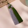 Runsu borla doble combinación de colores doble flujo Su Sui Zi auspicioso nudo chino adornos accesorios ropa bolsita coche colgante colgante borla