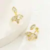 Pendientes Metálicos de Plata S925 con Pasador Retro Francés de Alta Gama, Pendientes para Mujer de Estilo Genial, Pendientes Personalizados y Elegantes