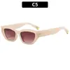 Gafas de Sol Cuadradas Divertidas de Colores Gelatina de Moda Versátiles Protección Solar para Exteriores Gafas de Sol Personalizadas para Ciclismo Gafas de Sol Transfronterizas