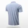 Nueva Camisa Polo de Verano 2026 Desan Artesanía Sin Costuras para Hombre, Transpirable, Alta Elasticidad, Agradable para la Piel, Cuello Camisero, Deportes y Ocio