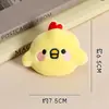 Acessórios fofos de desenho animado: broche, chaveiro, boneco de cachorro e ovelha de pelúcia, pingente de bolsa, produto semiacabado DIY