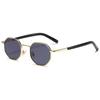 2206 Polygon Moda Europeia e Americana Retro Homens e Mulheres Amazon Venda por atacado moda metal óculos de sol óculos de sol óculos de sol