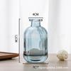 Frasco de Aromaterapia 150ml Frasco Vazio Frasco de Vidro Transparente Espessado Novo Vaso de Flores Enfeites Frasco de Boca Estreita com Face Cortada