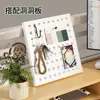 Soporte Elevador para Monitor de Computadora de Esquina, Bandeja para Teclado, Trípode de Escritorio, Almacenamiento Multinivel