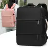 Mochila, Bolsa Escolar de Grande Capacidade, Bolsa para Laptop de Estudante Universitária, Mochila de Tecido Oxford, Mochila Multifuncional