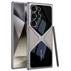 Funda protectora transfronteriza para teléfono S24ULTRA, nueva y moderna funda de cuero supersónico galvanizado S23ultra.