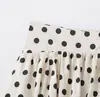Falda-pantalón de lunares versátil, simple, elegante, nueva para la primavera 2026, transfronteriza de AliExpress 1608033
