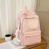 Nova Mochila Estilo Japonês Ins de Alto Valor, Fresca, Doce e Fofa com Estrelas para Alunos do Ensino Fundamental II e Médio, Mochila de Grande Capacidade para Meninas