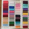Venta al por mayor del fabricante Keqiao Tela de satén de poliéster de 180 colores adecuada para hacer scrunchies, Material de tela similar a la seda