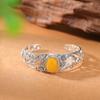 Un Ciervo Plata Esterlina S925 Cera de Abejas Jade Hetian Jade de Agua Fina Vintage Brocado de Flores Antiguas Pulsera de Fideos de Huevo Pulsera de Plata