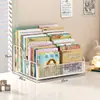 Estante de Mesa para Livros Ilustrados Infantis Caixa de Armazenamento de Livros de Mesa Prateleira Superior de Mesa para Leitura de Bebê ao Lado da Cama