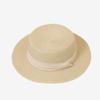 Sombrero de paja de verano para mujer, protector solar, para viajes, vacaciones, playa, estilo británico, moderno, combinable, grande, para hombre.