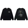 Comercio Exterior Transfronterizo Venta al por Mayor Marca de Moda Pe Tiburón Sudadera de Cuello Redondo Dropshipping Otoño e Invierno Sudadera de Felpa