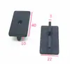 Piso de madera plástico hebilla de plástico tipo T accesorios madera plástico sujetadores de plástico para piso tornillos de cabeza pequeña de acero inoxidable 6 mm