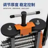 Prensa de Tabletas Manual para Joyería de Oro, Plata y Cobre, Equipo de Prensado de Tiras, Procesamiento de Formado de Anillos y Pulseras, Herramientas de Orfebrería, Color Naranja