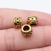 6x8x8mm 1.3g Liga Multicor Acessórios para Joias DIY Contas com Furo Grande Contas Espaçadoras