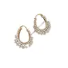 Pendientes de Aro de Perla de Lujo Accesibles Retro Estilo Coreano Modernos y Exquisitos Elegantes Pendientes de Gama Alta Pendientes Joyería Accesorios