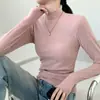 Camiseta de cuello semialto H251 Manga larga Ajustada Elegante Otoño/Invierno Nueva Llegada Ropa interior Ropa de otoño Capa base Superior Fabricante Venta al por mayor