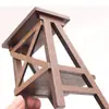 Adornos Artesanales Retro Personalizados, Decoraciones de Escritorio para el Hogar, Accesorios de Fotografía de Madera Multiespecificación, Adornos de Madera