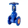 Válvula de Compuerta Elástica con Vástago Ascendente y Sello Blando Bridadada Z41X-16Q Hierro Dúctil Control de Agua Potable Aguas Residuales Válvula de Compuerta DN80