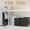 Fábrica de Origen Durable HDPE Moldeo por Soplado Silla Blanca Plástico Plegable Respaldo Plegable Silla para Puesto Exterior Centro Comercial